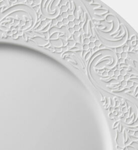 L Couture Wide Rim Dinner Plates - 28 Cm