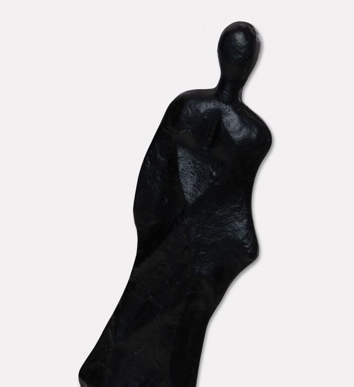 Home Deco and More Tall Abstract Small Figurines Set, Black, S, Packshot View