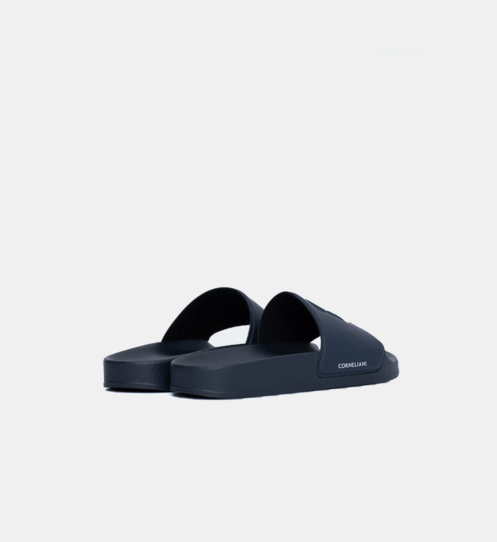 Monogram Embossed Logo Flip Flops