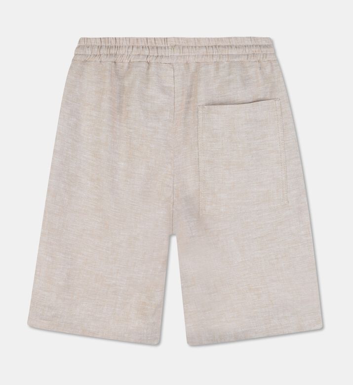 Boss Linen Summer Drawcord Shorts, Packshot View