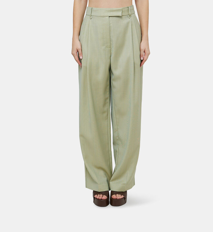Tailored Double Pleated Pants Tailored Double Pleated Pants
