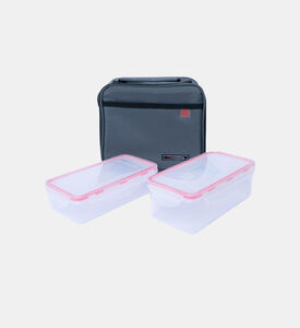 حقيبة غداء كلاسيكية مربعة الشكل