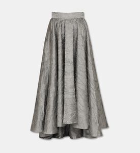 Poca and Poca Asymmetric Midi Flared Skirt, Packshot View