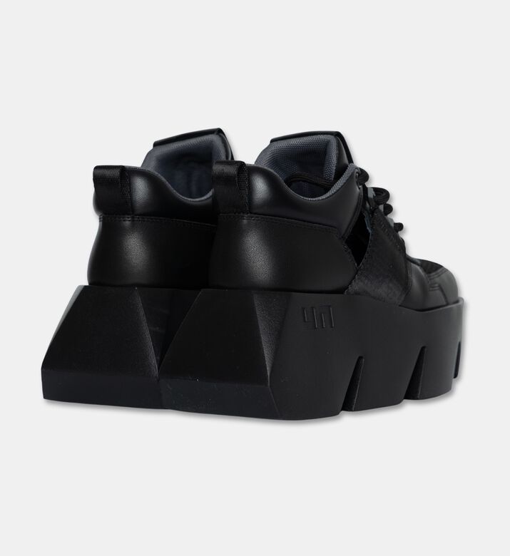 UN United Nude Cow Leather Sport Shoes, Black, Eu-37, Packshot View
