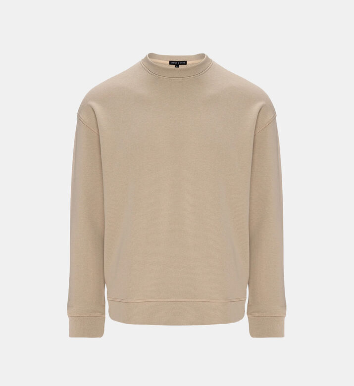 Cotton Crewneck Sweatshirt