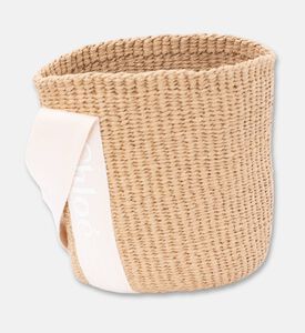 Chloe Woody Raffia Bucket Bag, Packshot View