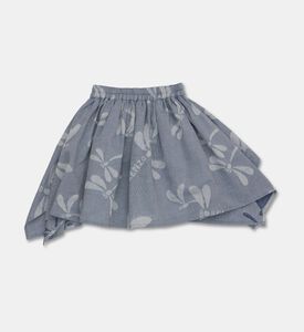 Kenzo Jacquard Kimono Cotton Skirt, Packshot View