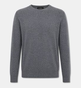 7 for All Mankind Cashmere Long-sleeve Crewneck Sweater, Packshot View