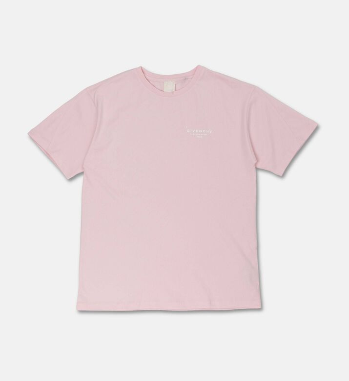 Givenchy Twisted Seam Organic Jersey T-shirt, Red, 10y, Packshot View