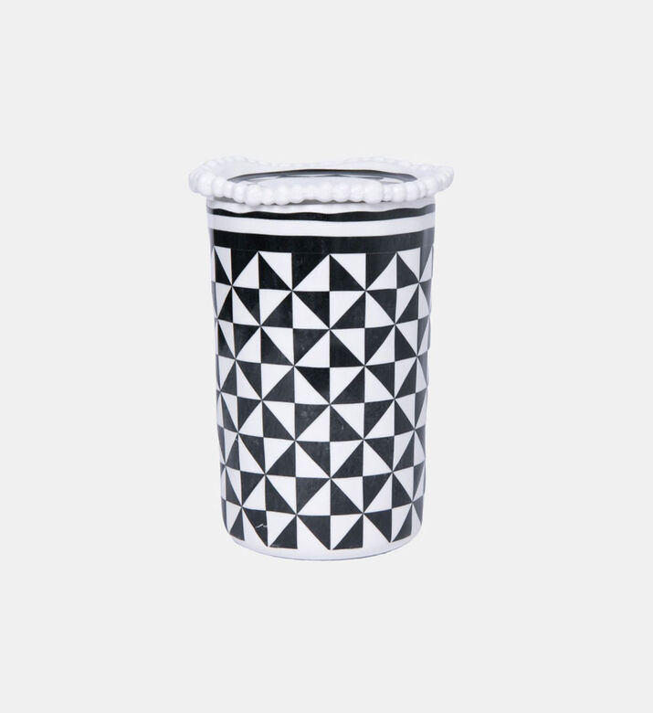Optical Porcelain Maxi Jar 11 X H 21