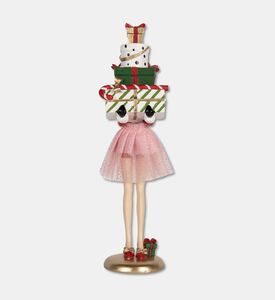 Clayre & Eef Female Red Deco 10x10x36 Cm, Packshot View