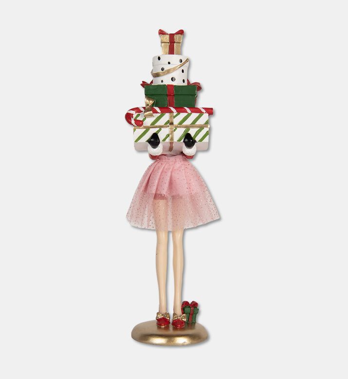 Clayre & Eef Female Red Deco 10x10x36 Cm, Packshot View