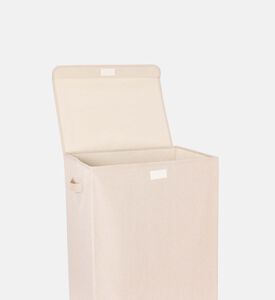 Home Deco and More Iron Fabric Laundry Basket, Packshot View