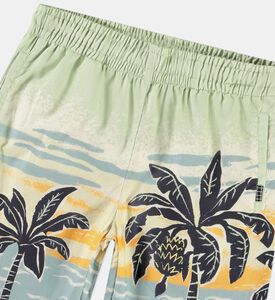 Tropical-print Swim Shorts