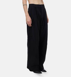 Martan Jo Tailored Pleats Trousers, Model View