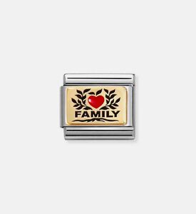 Composable Classic Link Family Red Heart Charm