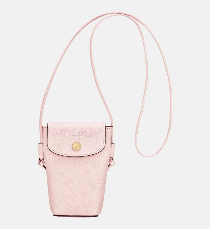 Longchamp Epure Phone Crossbody Pouch, Pink, Packshot View
