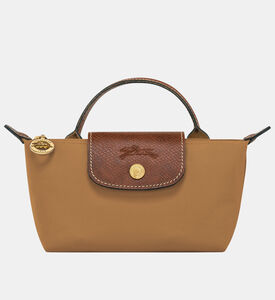 Longchamp Le Pliage Green Handle Pouch, Packshot View