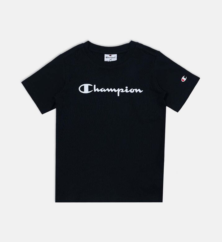 Champion Logo-print Short-sleeve T-shirt, Black, S, Packshot View