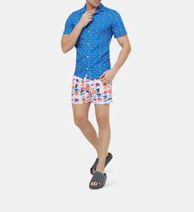 Asv Macro Logo-print Swim Shorts