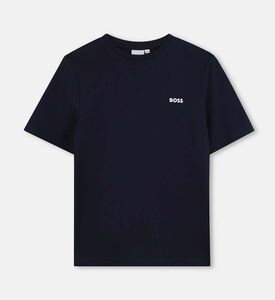 Cotton Crewneck Logo T-shirt