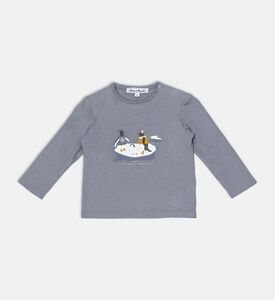 Cotton Paint-print Top