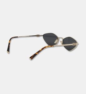 Miu Miu Mu 56zs Gold-tone Metal Frame Sunglasses 51, Gold, Packshot View