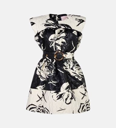 Night Flower No Sleeve Blouse