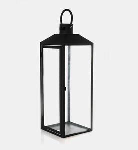 فانوس ديكور معدني زجاجي