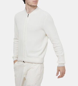 سترة بومبر بخيوط قطن نقي