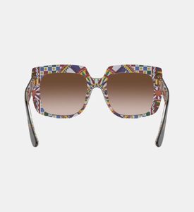 نظارة شمسية مربعة بطبعة حيوانات 54