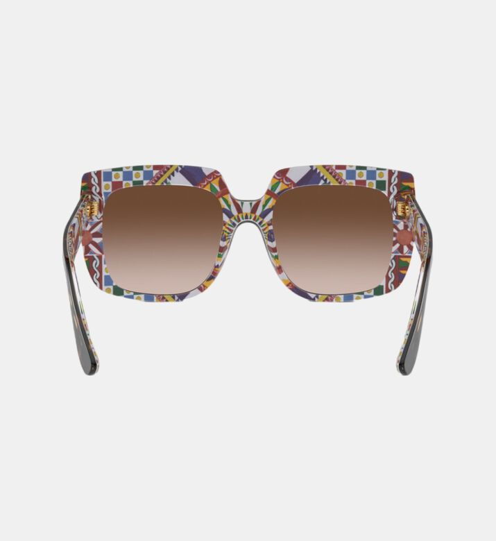 نظارة شمسية مربعة بطبعة حيوانات 54