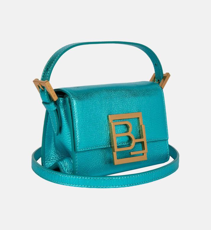 Grain Leather Cross-over Bag
