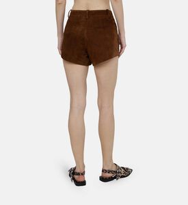 Siddy Suede Leather Shorts