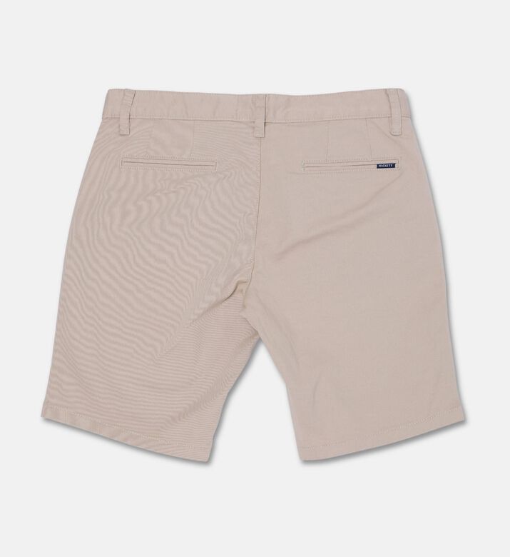 Embroidered Logo Chino Shorts