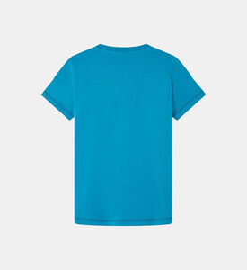 Cotton Two Tone Crewneck T-shirt