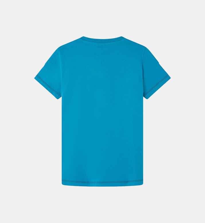 Cotton Two Tone Crewneck T-shirt