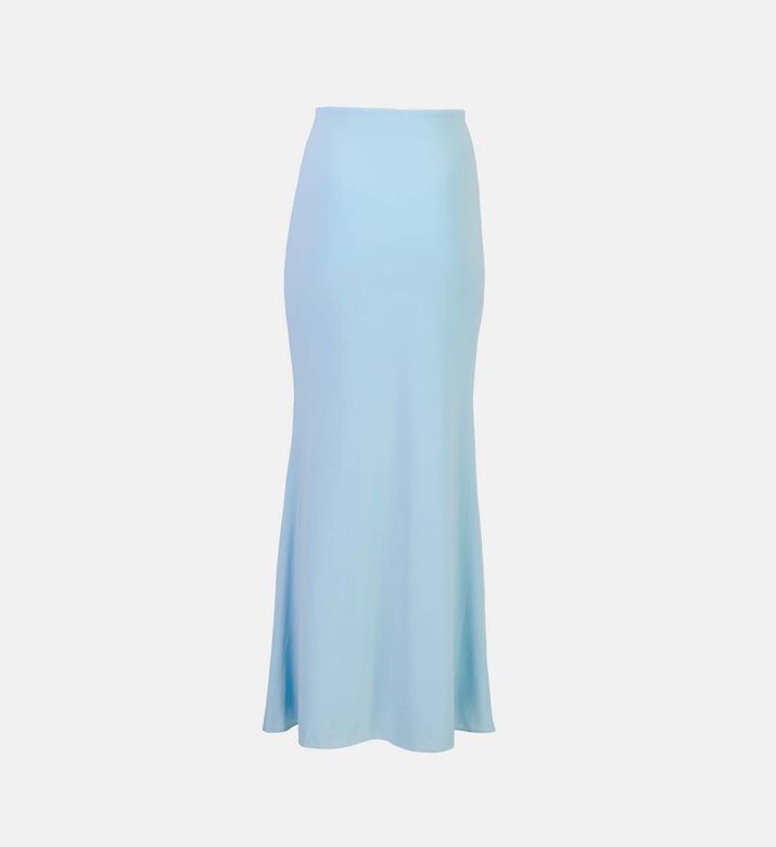 Side Cut-outs Maxi Skirt