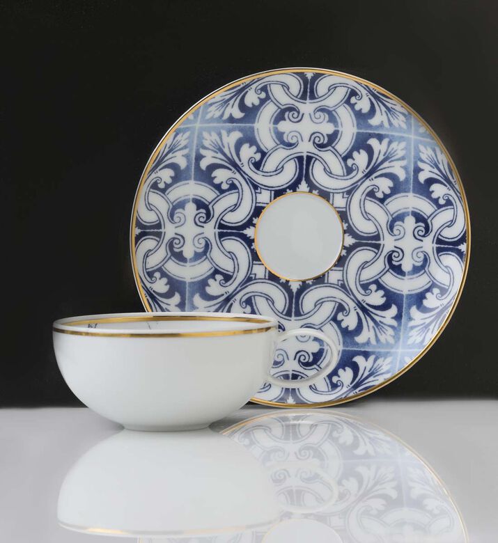 Transatlantica Tea Saucer Set