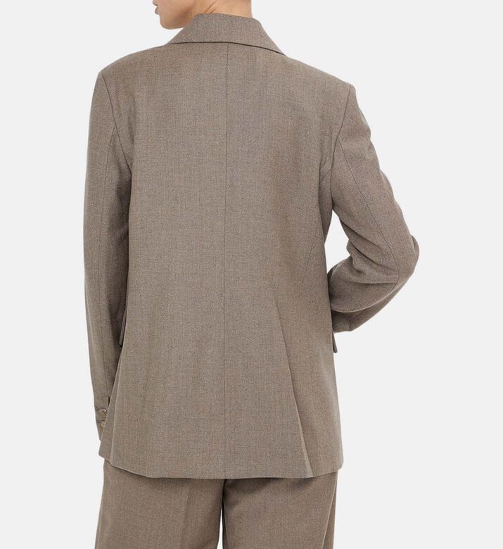 Double-breasted Flap Pockets Jacket