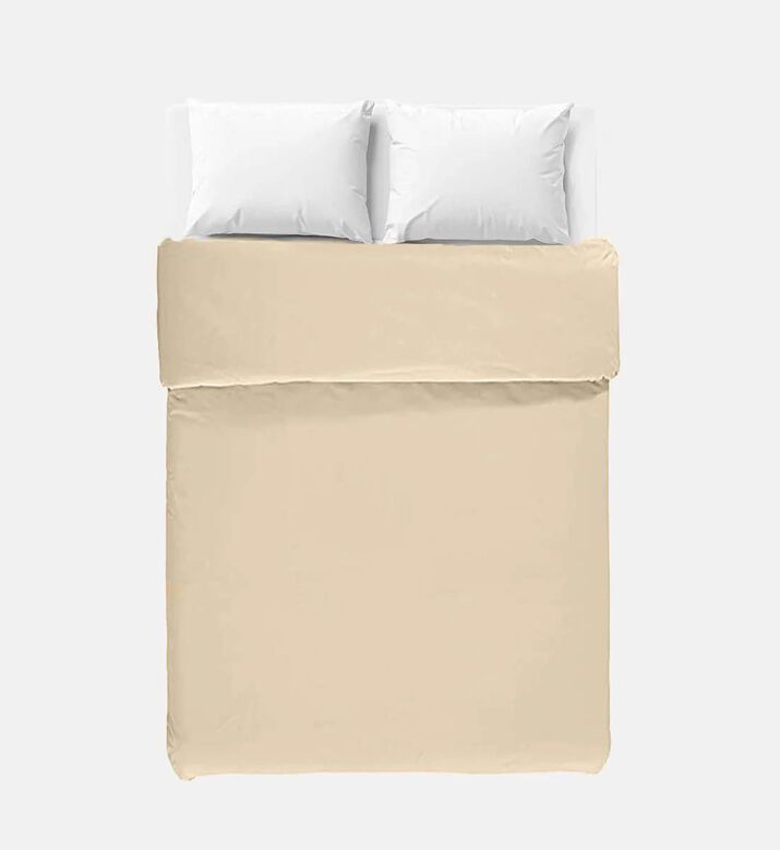 Home Deco and More Satin Duvet Cover, Taupe, 260x240-cm, Packshot View