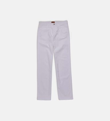 Classic Embroidered Logo Pants