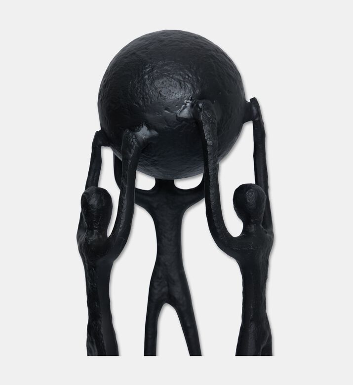 Home Deco and More Teamwork Sphere Figurine Sculpture, Packshot View