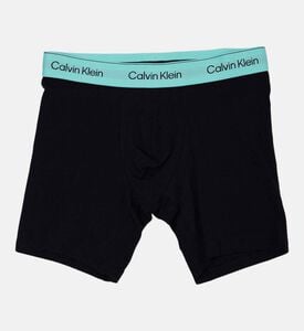Calvin Klein Casual Logo-print 3-pack Boxers, Blue, Xxl, Packshot View