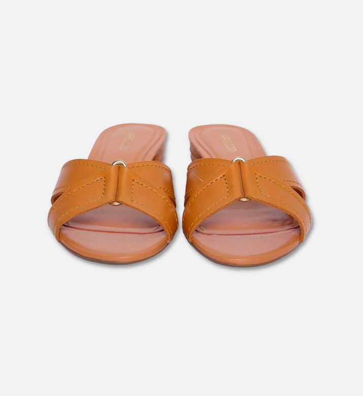 Arezzo Shoes Sabot Atanado, Orange, Eu-39, Packshot View