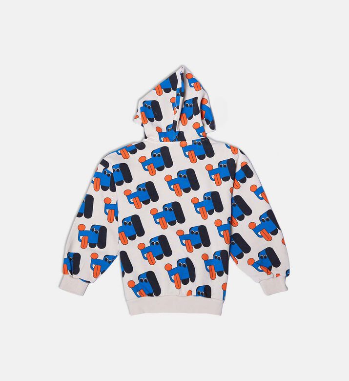 Bobo Choses All-over Colorful Dogs Pattern Hoodie, Packshot View Bobo Choses All-over Colorful Dogs Pattern Hoodie, Packshot View