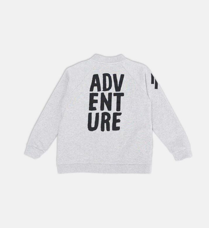 Cotton Athletic Bomber Jacket