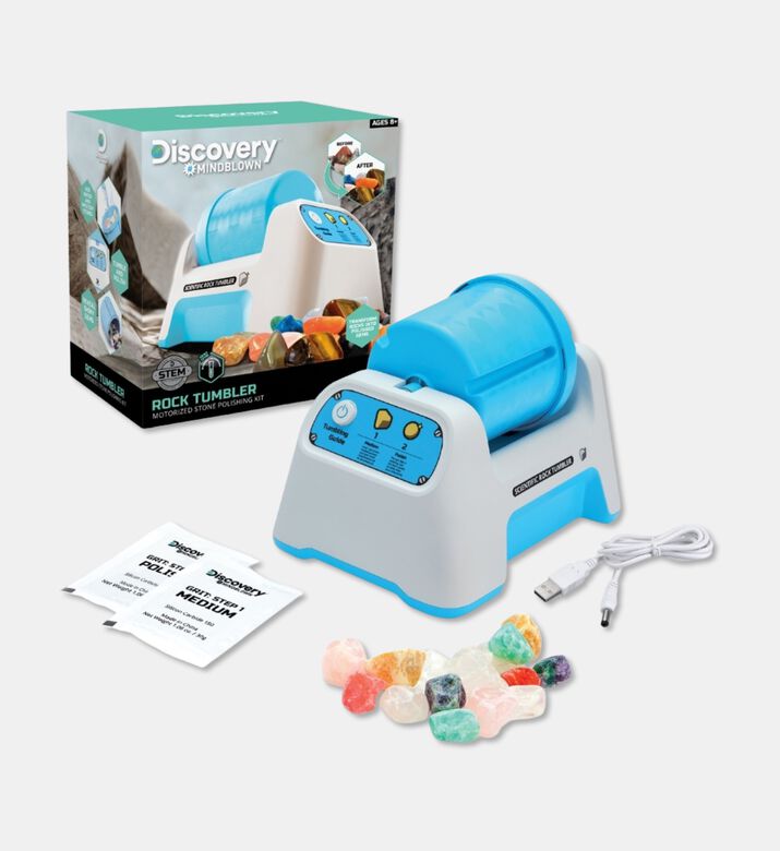 Discovery Toy Rock Tumbler Scientif6pc, Packshot View