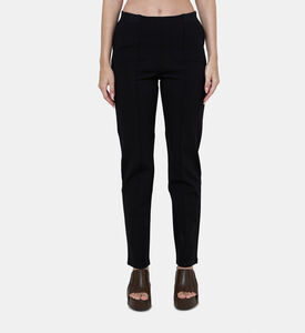 Gala High-rise Wide-leg Cady Pants