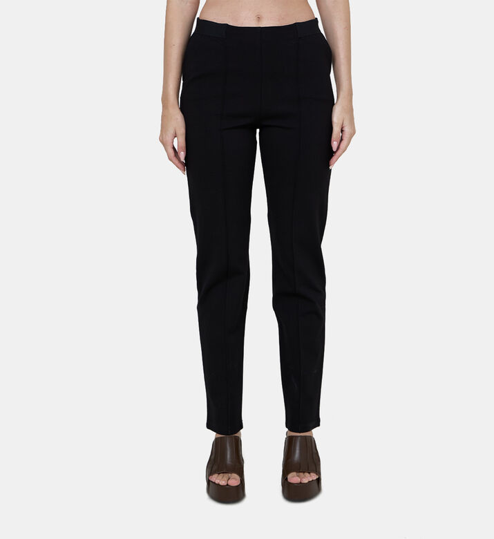 Gala High-rise Wide-leg Cady Pants